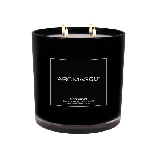 Black Velvet 4-Wick Candle